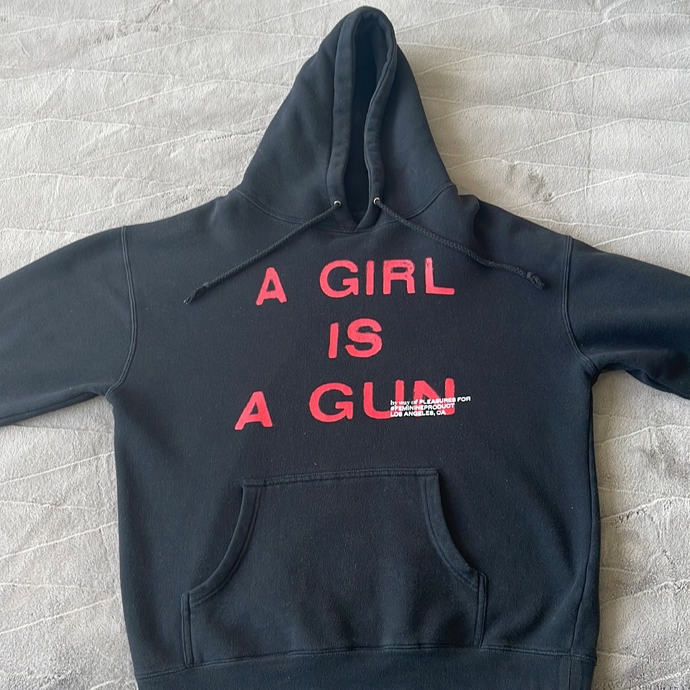 PLEASURES Los Angeles - “A Girl Is A Gun” Hoodie